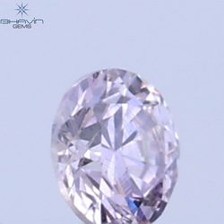 0.02 CT Natural Round Diamond Pink Color Clarity SI (1.60 MM)