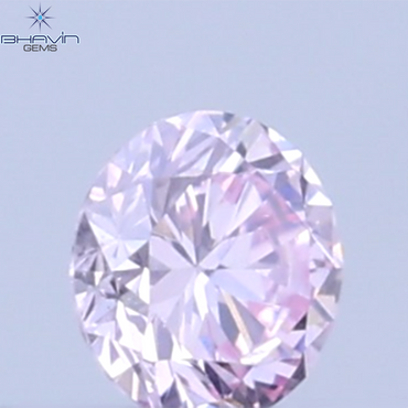 0.03 CT Natural Round Diamond Pink Color Clarity VS1 (1.90 MM)