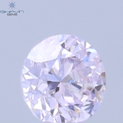 0.03 CT Natural Round Diamond Pink Color Clarity VS (1.9 MM)
