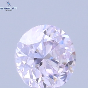 0.03 CT Natural Round Diamond Pink Color Clarity VS (1.9 MM)