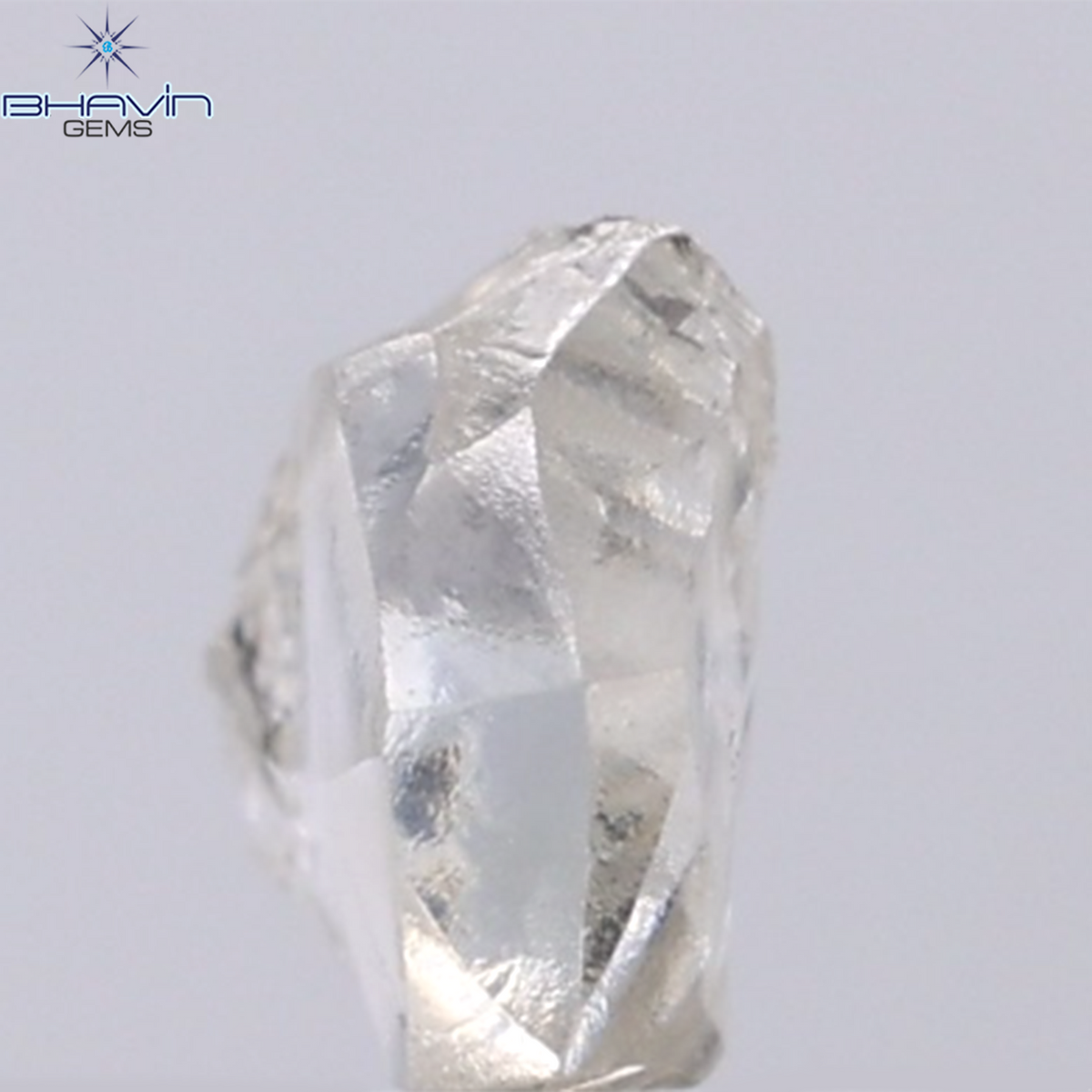 1.04 CT Natural Rough Diamond White Color Clarity VS (6.78 MM)