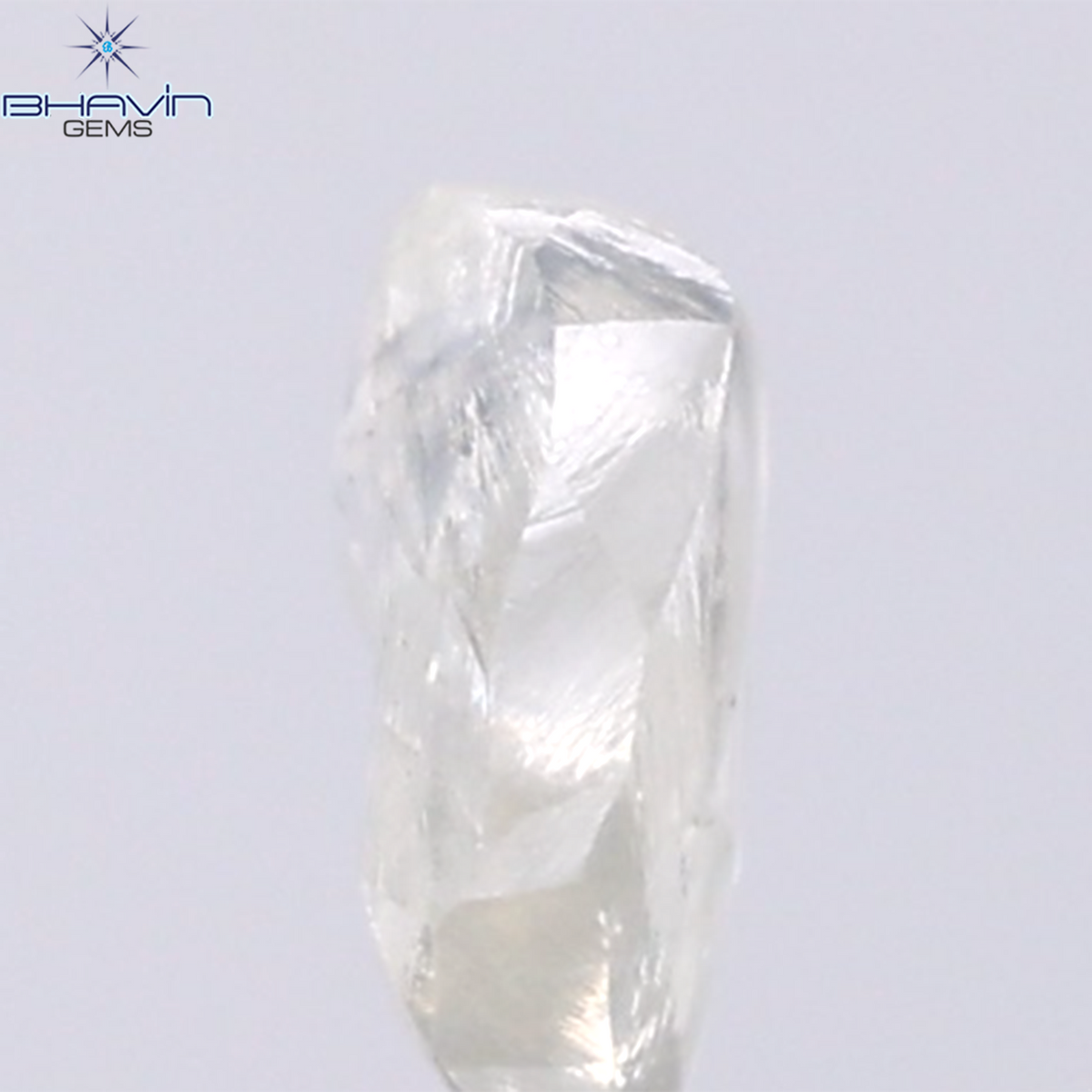 1.01 CT Natural Rough Diamond White Color Clarity VS (6.46 MM)