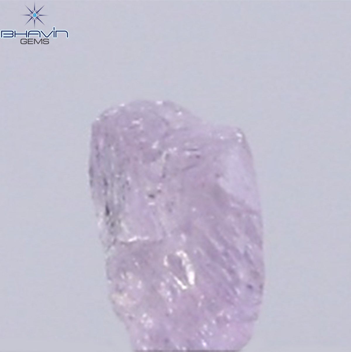 0.07 CT Natural Rough Diamond Pink Color Clarity VS (2.92 MM)