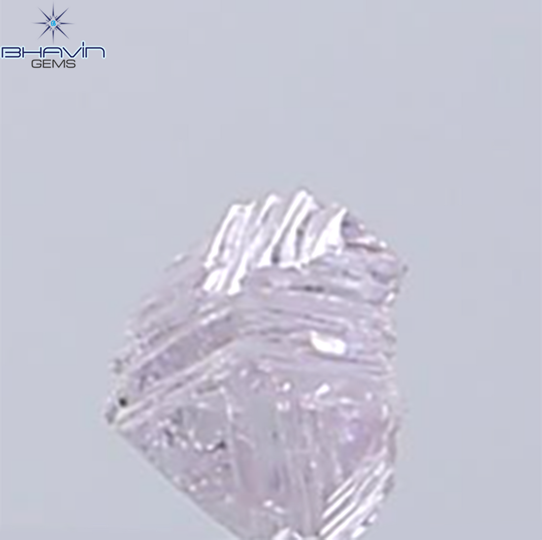 0.34 CT ハートシェイプ ナチュラル ダイヤモンド オレンジ色 VS1 クラリティ (4.59 MM)