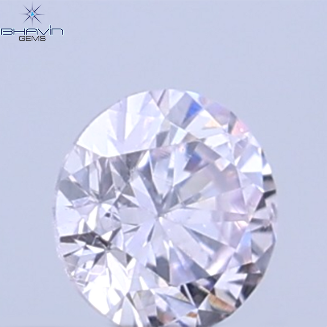 0.04 CT Natural Round Diamond Pink Color Clarity VS2 (2.0 MM)