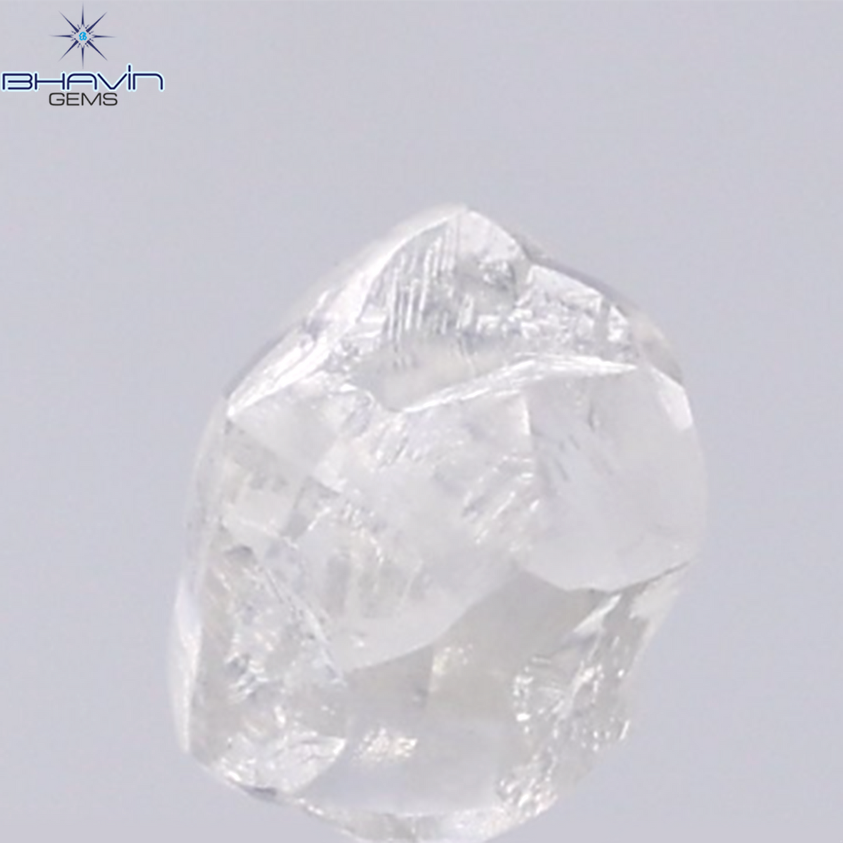 1.62 CT Natural Rough Diamond White Color Clarity VS (6.46 MM)