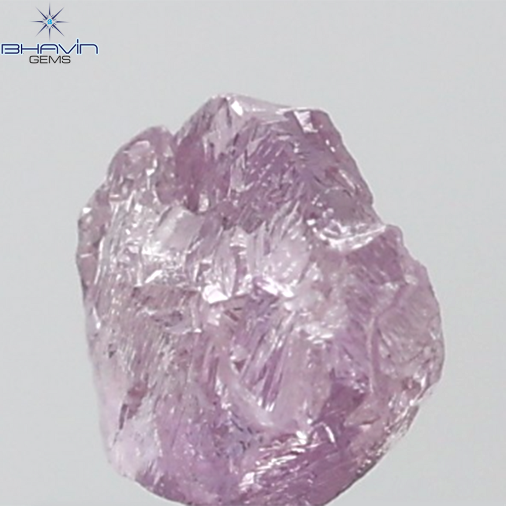 0.32 CT Rough Shape Natural Diamond Pink Color SI1 Clarity (3.31 MM)
