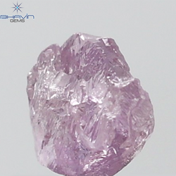 0.32 CT Rough Shape Natural Diamond Pink Color SI1 Clarity (3.31 MM)