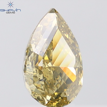 GIA認定 1.27 CT クッションダイヤモンド イエローカラー 天然ダイヤモンド VS1 クラリティ (5.97 MM)