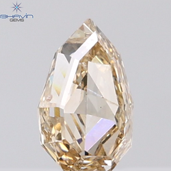 1.01 CT Shield Natural Brown Diamond SI2 Clarity (7.55 MM)