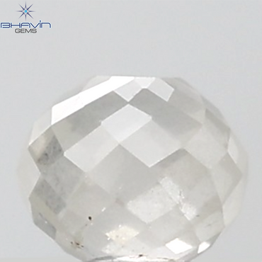 0.34 CT Antique Spherical Shape Natural Diamond White Color I3 Clarity (2.88 MM)