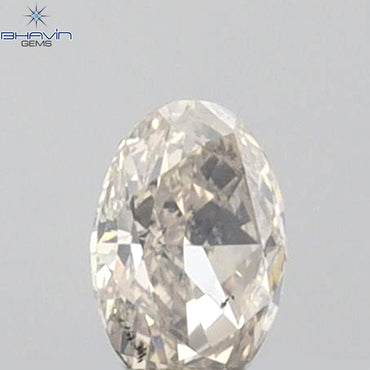 0.15 CT Oval Shape Natural Diamond White Color SI1 Clarity (3.63 MM)