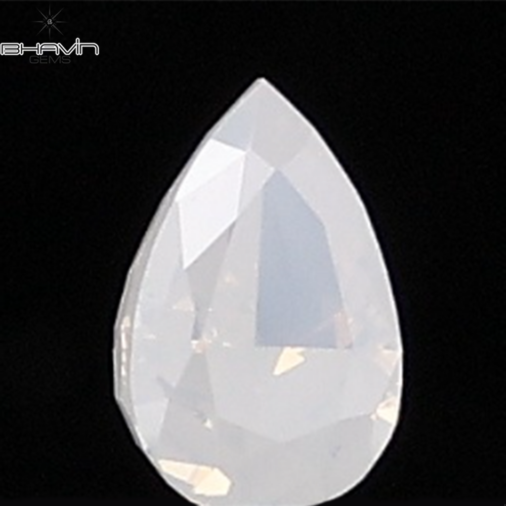 0.30 CT Pear Diamond Natural White Color VS1 Clarity (5.13 MM)