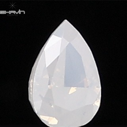 0.30 CT Pear Diamond Natural White Color VS1 Clarity (5.13 MM)