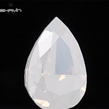 0.30 CT Pear Diamond Natural White Color VS1 Clarity (5.13 MM)