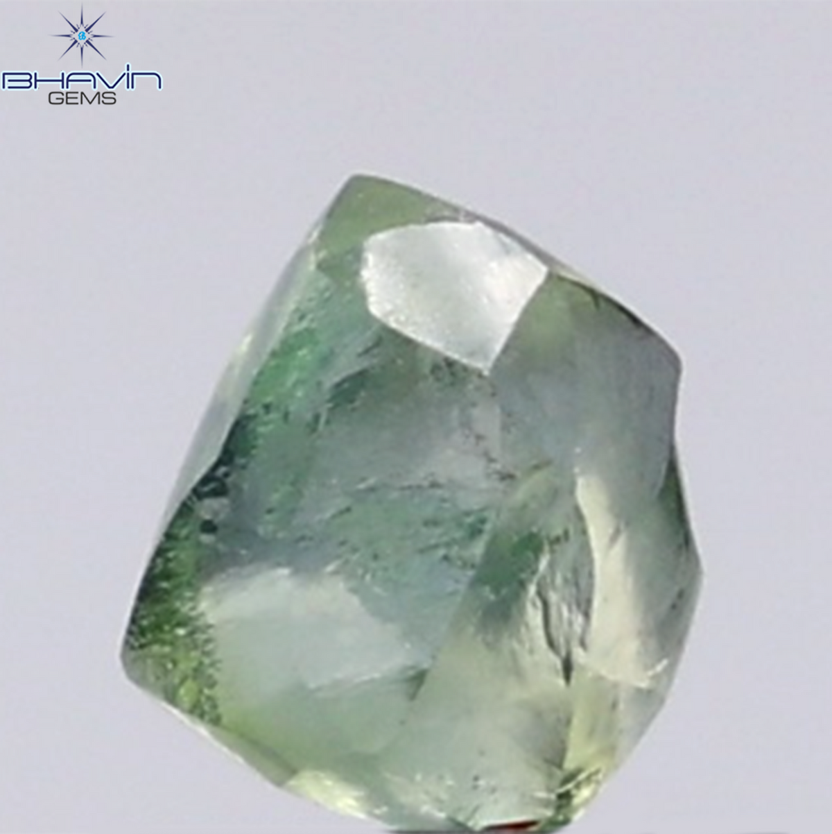 0.49 CT ラフシェイプ ナチュラル ダイヤモンド ピンク色 I3 クラリティ (4.90 MM)