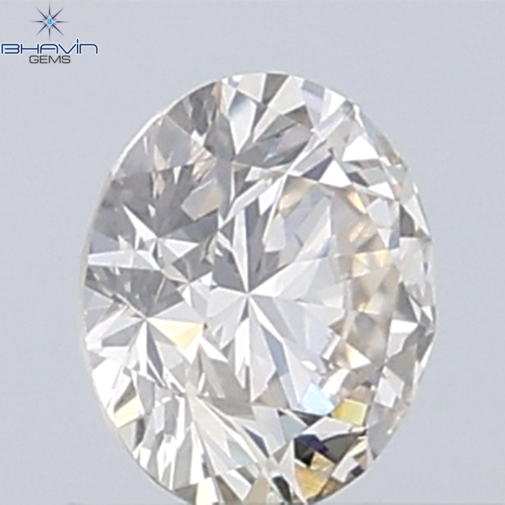 0.18 CT ラウンド ローズ カット シェイプ 天然ダイヤモンド ピンク色 I2 クラリティ (3.86 MM)