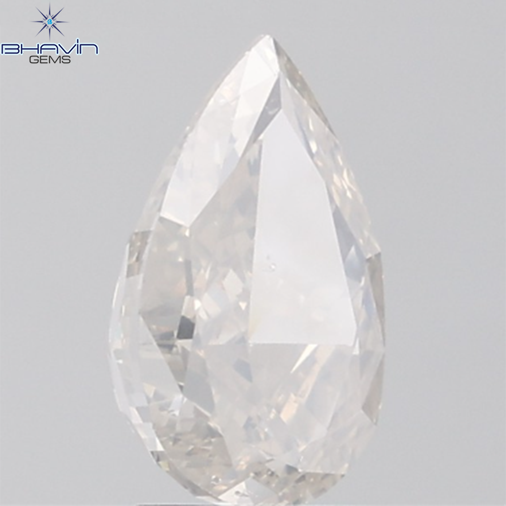 2.50 CT Pear Diamond Natural White Color SI2 Clarity (11.29 MM)