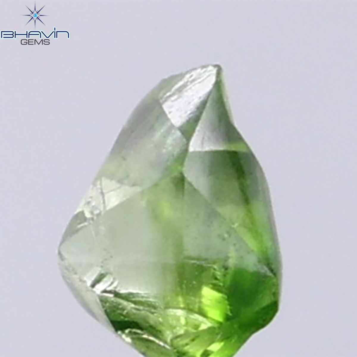 0.49 CT ラフシェイプ ナチュラル ダイヤモンド ピンク色 I3 クラリティ (4.90 MM)