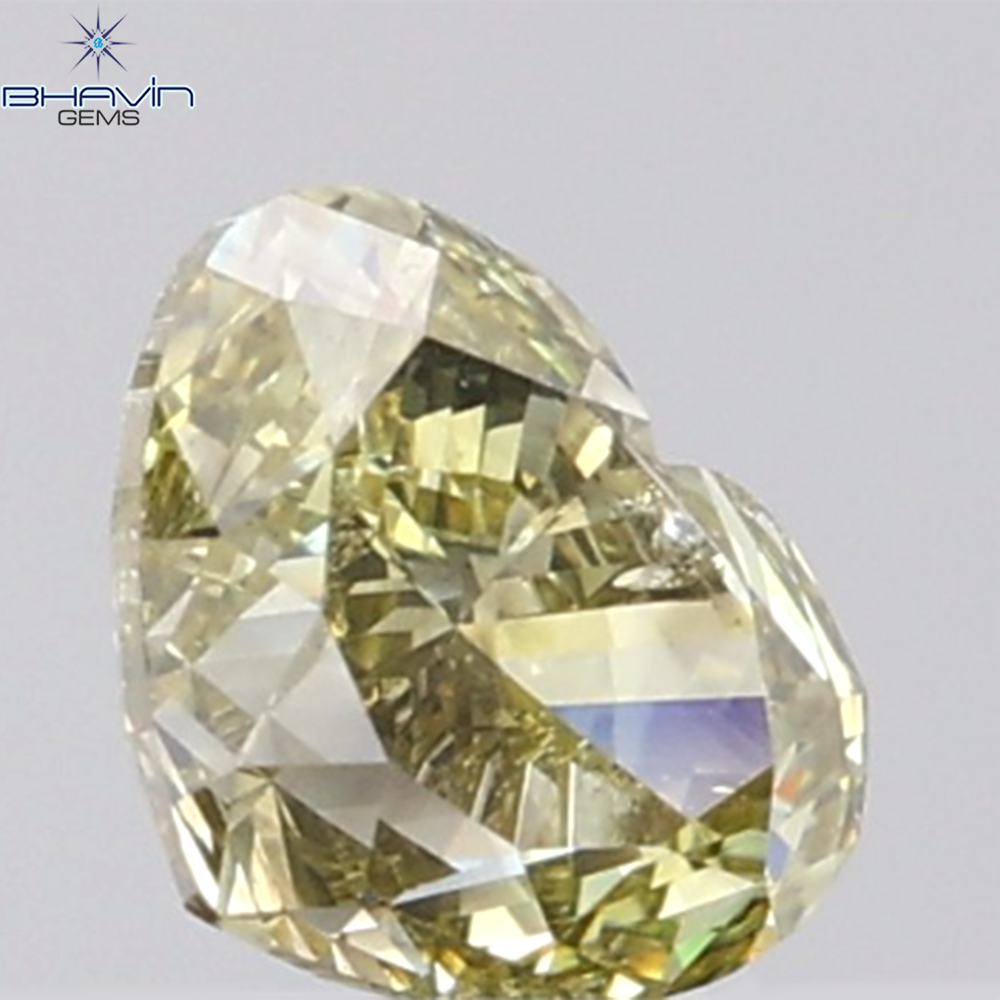 GIA認定 1.27 CT クッションダイヤモンド イエローカラー 天然ダイヤモンド VS1 クラリティ (5.97 MM)