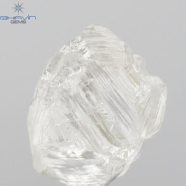 2.24 CT Rough Shape Natural Diamond White Color VS2 Clarity (7.04 MM)