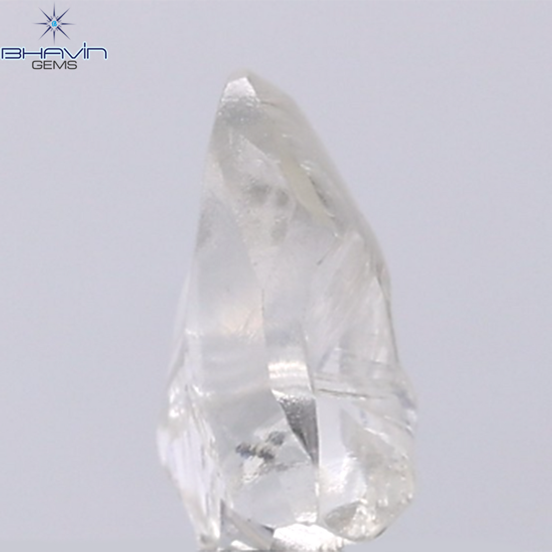 1.24 CT Natural Rough Diamond White Color Clarity VS (8.15 MM)