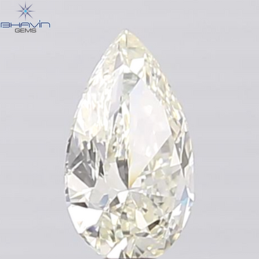 0.52 CT Pear Shape White Diamond VS2 Clarity (7.15 MM)