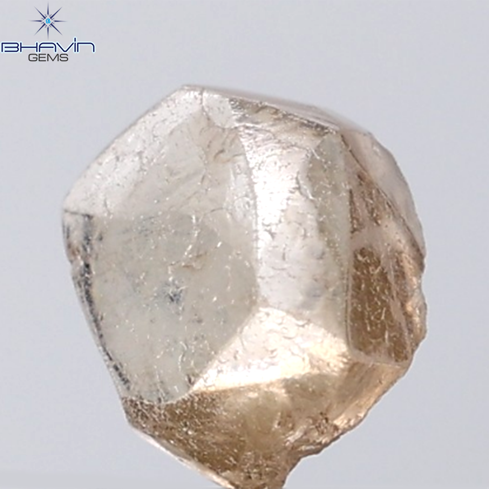 0.90 CT ラフ シェイプ ナチュラル ダイヤモンド ホワイト カラー VS1 クラリティ (5.95 MM)