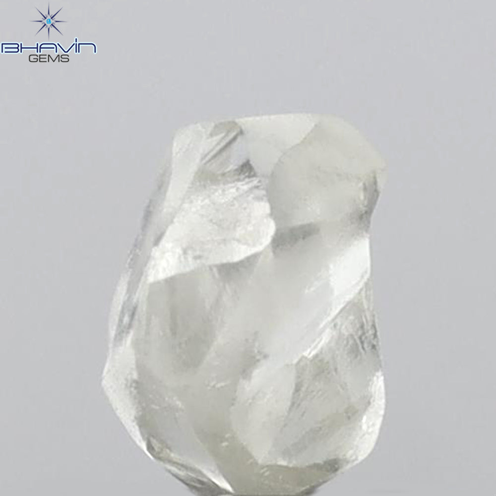 0.60 CT Rough Shape Natural Diamond White Color VS1 Clarity (4.79 MM)