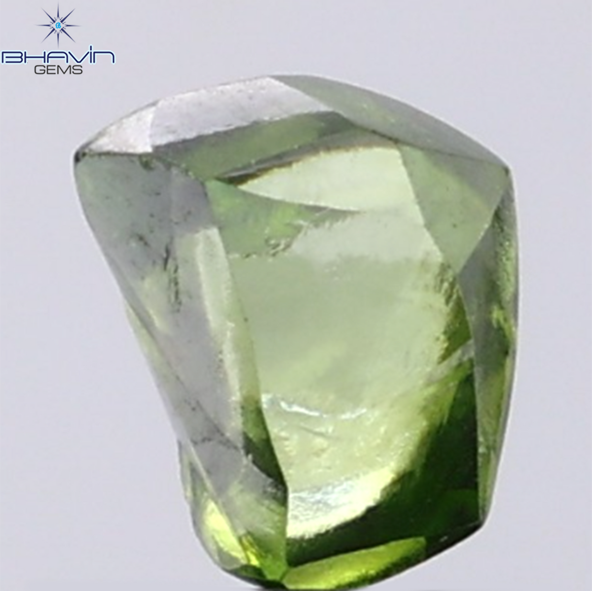 0.49 CT ラフシェイプ ナチュラル ダイヤモンド ピンク色 I3 クラリティ (4.90 MM)