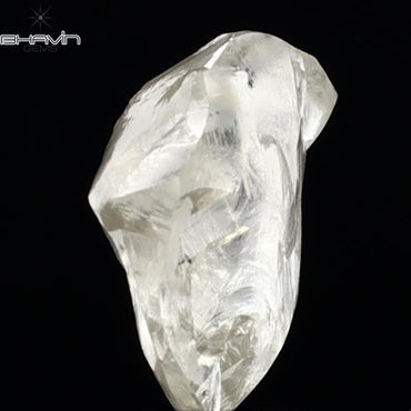 1.60 CT Rough Shape Natural Diamond White Color VS2 Clarity (8.33 MM)