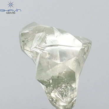 2.48 CT Rough Shape Natural Diamond Green Color SI1 Clarity (9.16 MM)