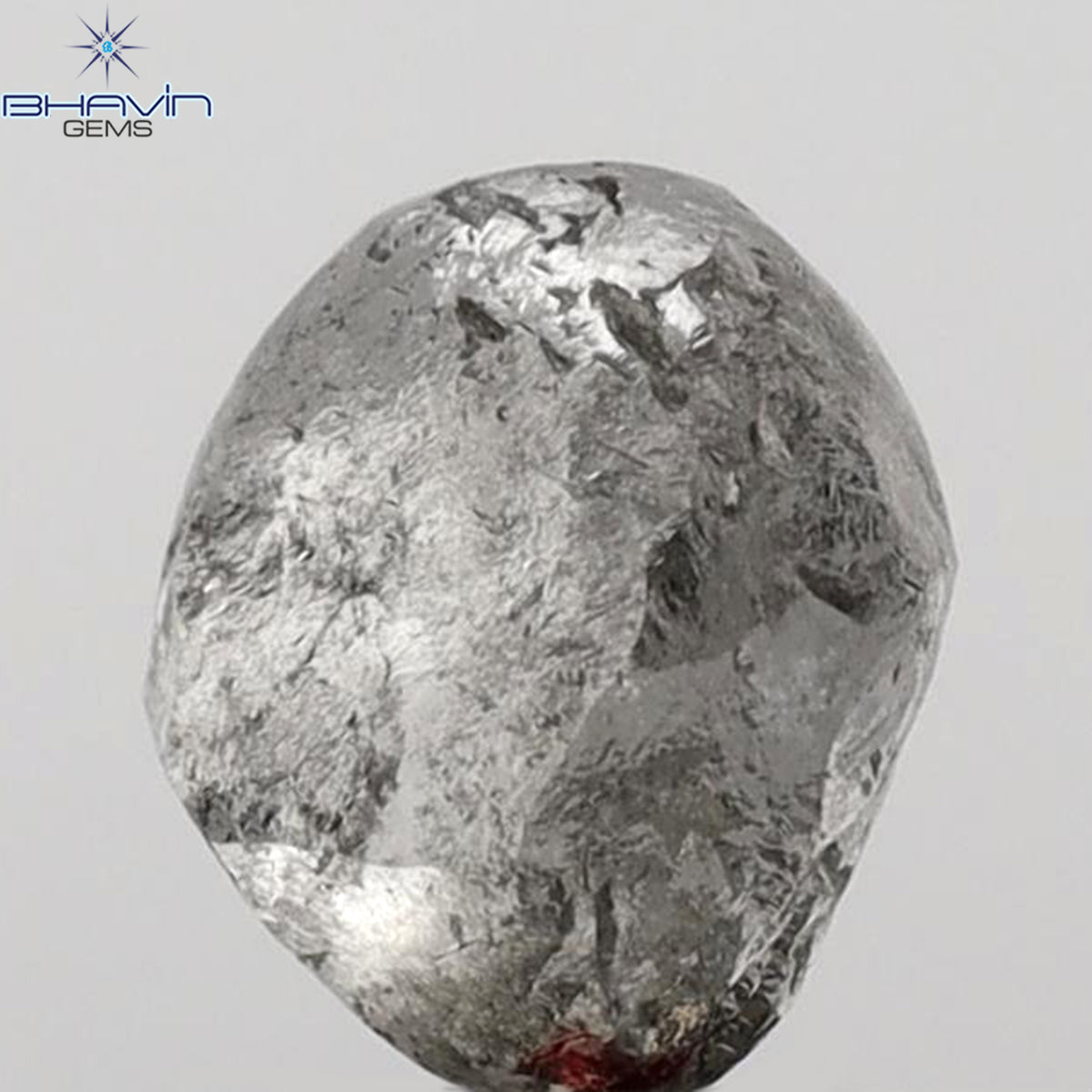 3.03 CT Rough Shape Natural Diamond Salt And Pepper Color (8.10 MM)