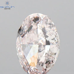 GIA Certified 0.40 CT Oval Shape Natural Diamond Pink Color (5.24 MM)