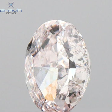 GIA Certified 0.40 CT Oval Shape Natural Diamond Pink Color (5.24 MM)