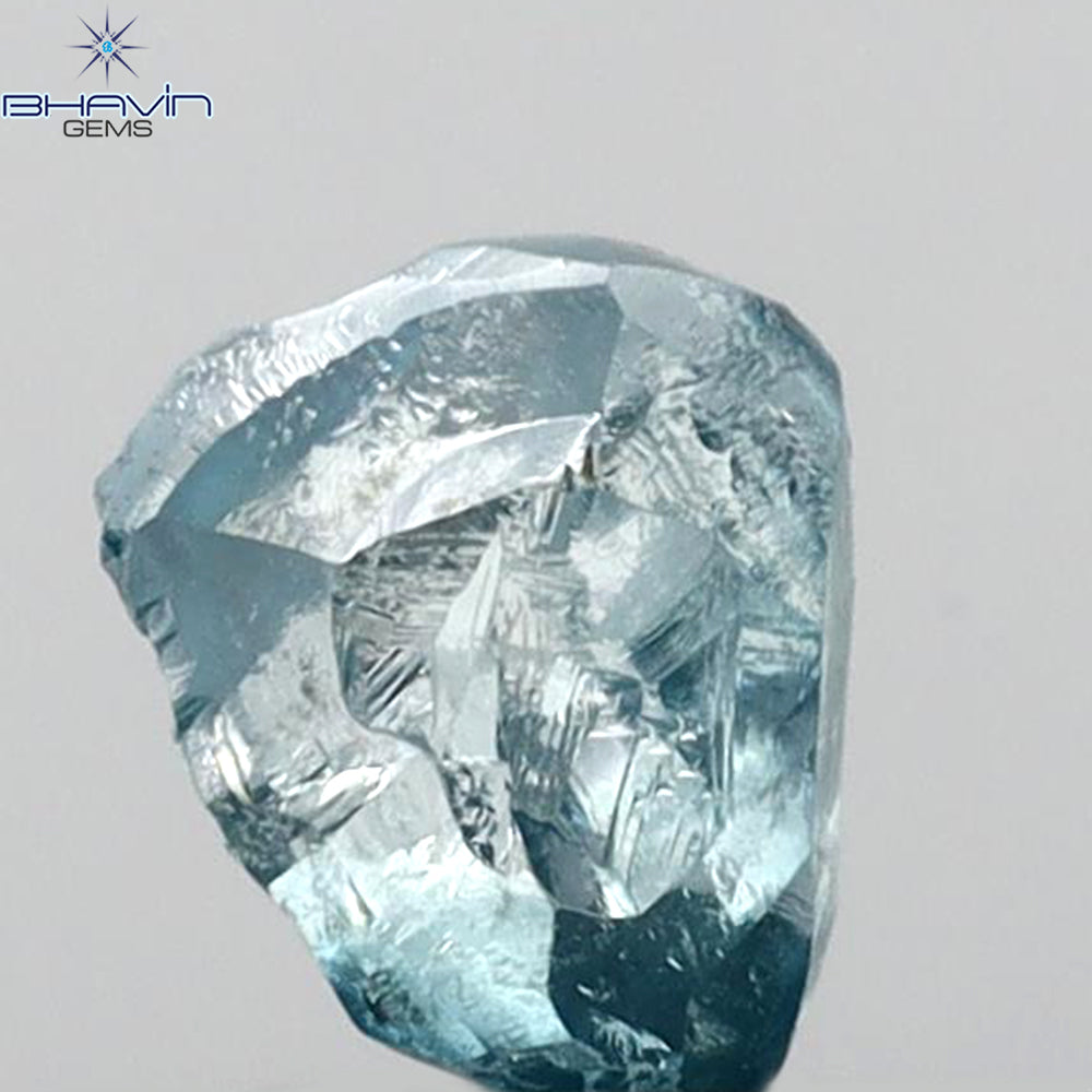 0.49 CT ラフシェイプ ナチュラル ダイヤモンド ピンク色 I3 クラリティ (4.90 MM)
