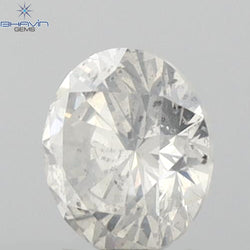 0.41 CT Round Shape Natural Loose Diamond White Color SI2 Clarity (4.80 MM)