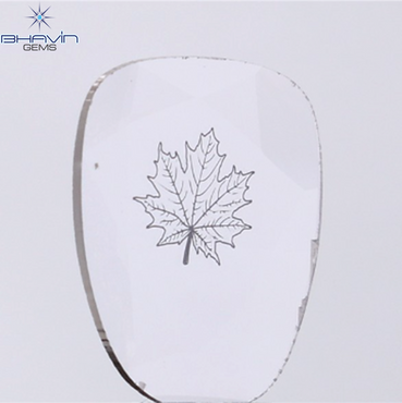 2.08 CT Lab Grown Slice (Leave) Diamond White Color Clarity VS (15.40 MM)