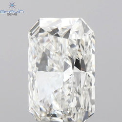 GIA Certified 1.00 CT Radiant Diamond White (G) Color Natural Diamond VS2 Clarity (7.17 MM)