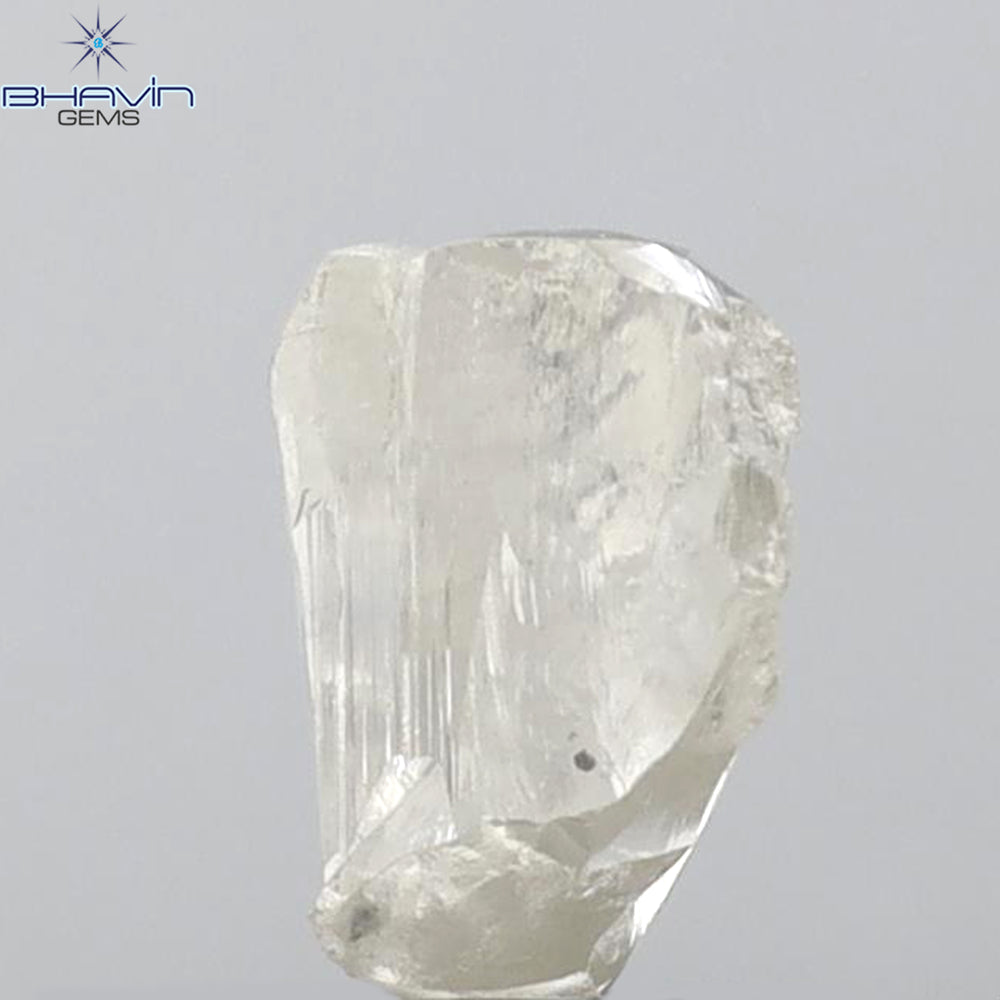 1.91 CT Rough Shape Natural Diamond White Color VS2 Clarity (7.54 MM)