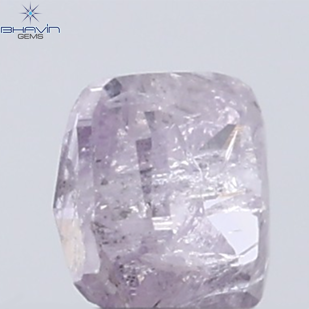 0.23 CT Radiant Diamond Natural Pink Color I3 Clarity (3.44 MM)