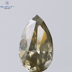 0.19 CT ラディアント シェイプ ナチュラル ダイヤモンド イエロー カラー VS1 クラリティ (3.95 MM)