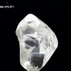 1.43 CT Rough Shape Natural Diamond White Color SI1 Clarity (6.94 MM)