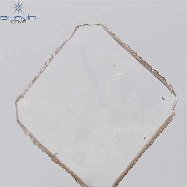 0.44 CT ラフシェイプ ナチュラル ダイヤモンド ブラック グレー (ソルト アンド パッパー) カラー I3 クラリティ (4.95 MM)
