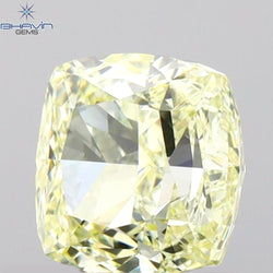 GIA Certified 1.01 CT Cushion Diamond Y To Z Color Natural Diamond VVS1 Clarity (5.52 MM)