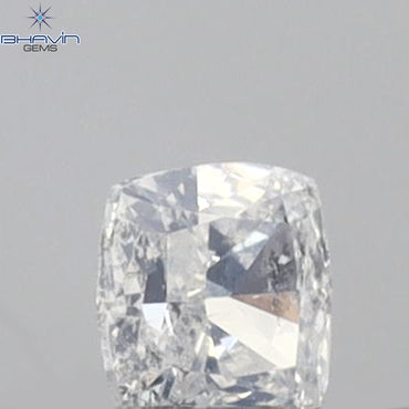 0.14 CT Cushion Shape Natural Diamond White Color SI1 Clarity (2.63 MM)