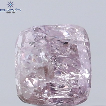 0.20 CT Radiant Diamond Natural Pink Color I3 Clarity (3.06 MM)