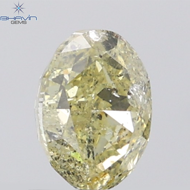 GIA認定 1.27 CT クッションダイヤモンド イエローカラー 天然ダイヤモンド VS1 クラリティ (5.97 MM)