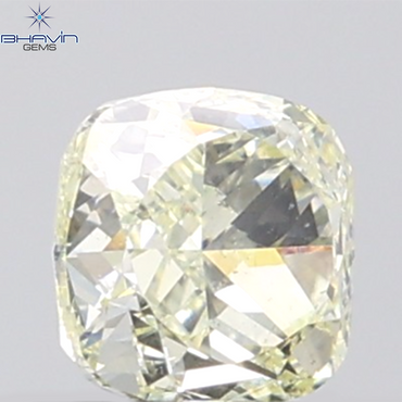GIA認定 1.27 CT クッションダイヤモンド イエローカラー 天然ダイヤモンド VS1 クラリティ (5.97 MM)