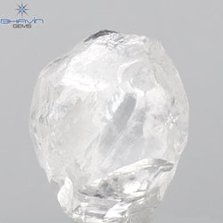 0.90 CT ラフ シェイプ ナチュラル ダイヤモンド ホワイト カラー VS1 クラリティ (5.95 MM)
